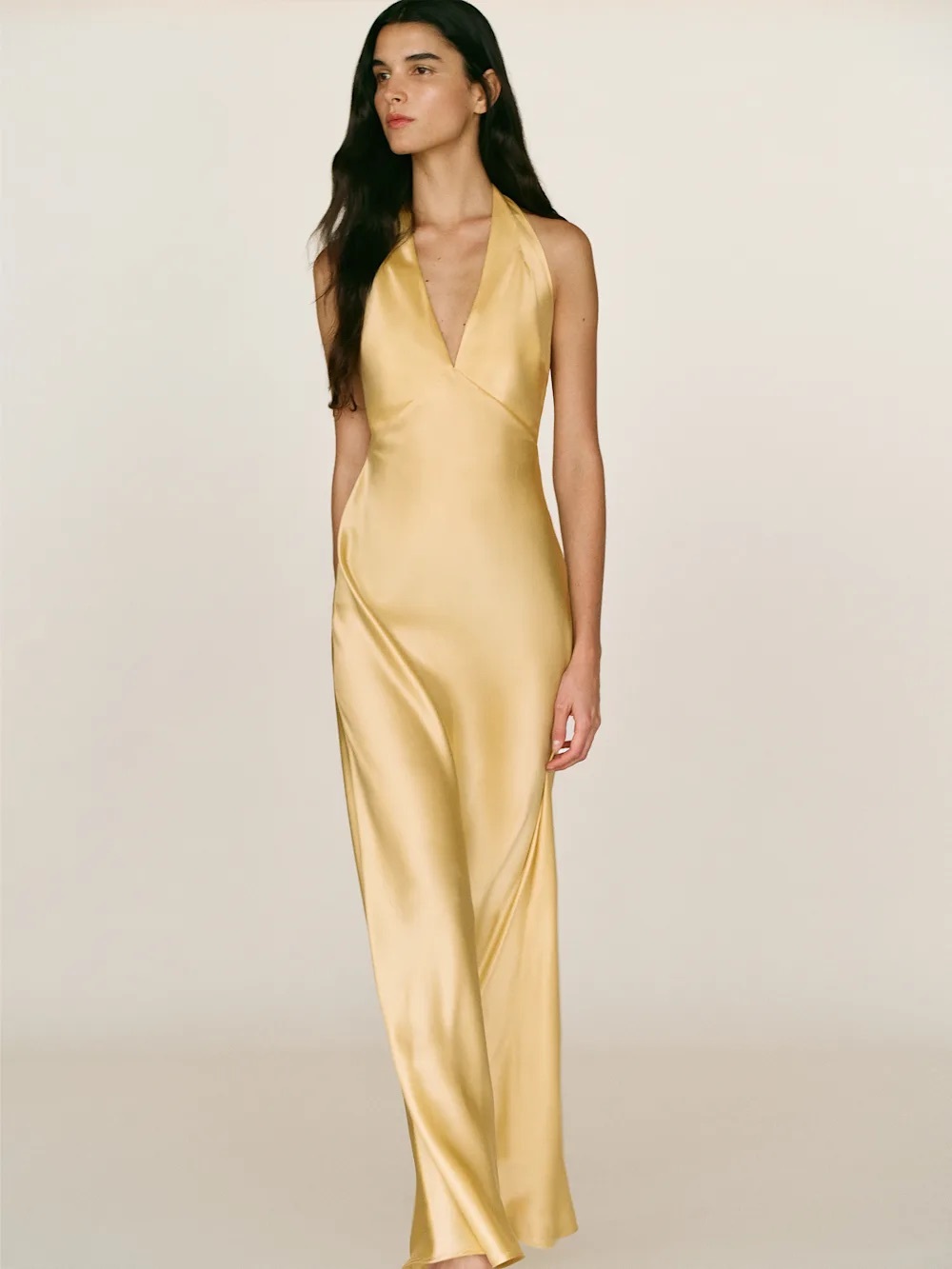 Reformation Daniela Silk Dress